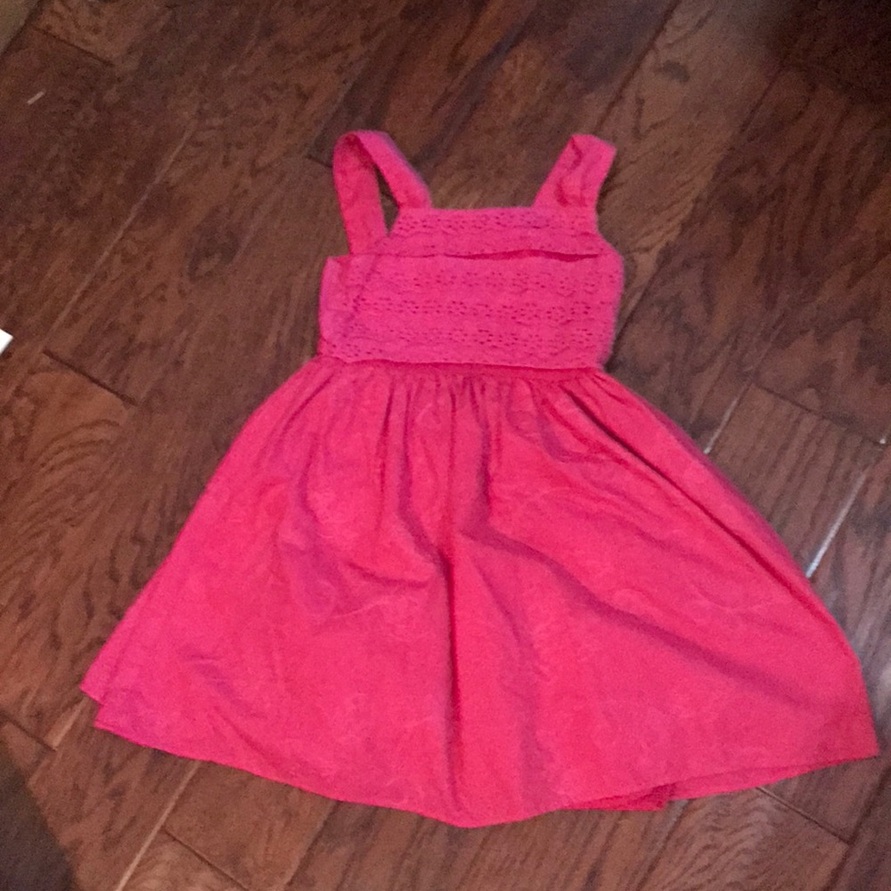Sweet Heart Rose Pink Kids Dress